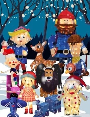 Rudolph the Red-Nosed Reindeer & Island of Misfits Outdoor Christmas Decor