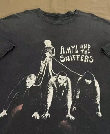 New Amyl and the Sniffers Punk Gift For Fans Unisex S-5XL Shirt BS88