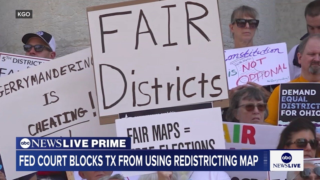 Three federal judges ruled that Texas cannot use a new GOP-drawn congressional map …