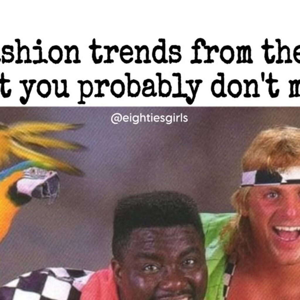 Which of these 80s fashion trends should we bring back? (Or do we leave them all … – Instagram