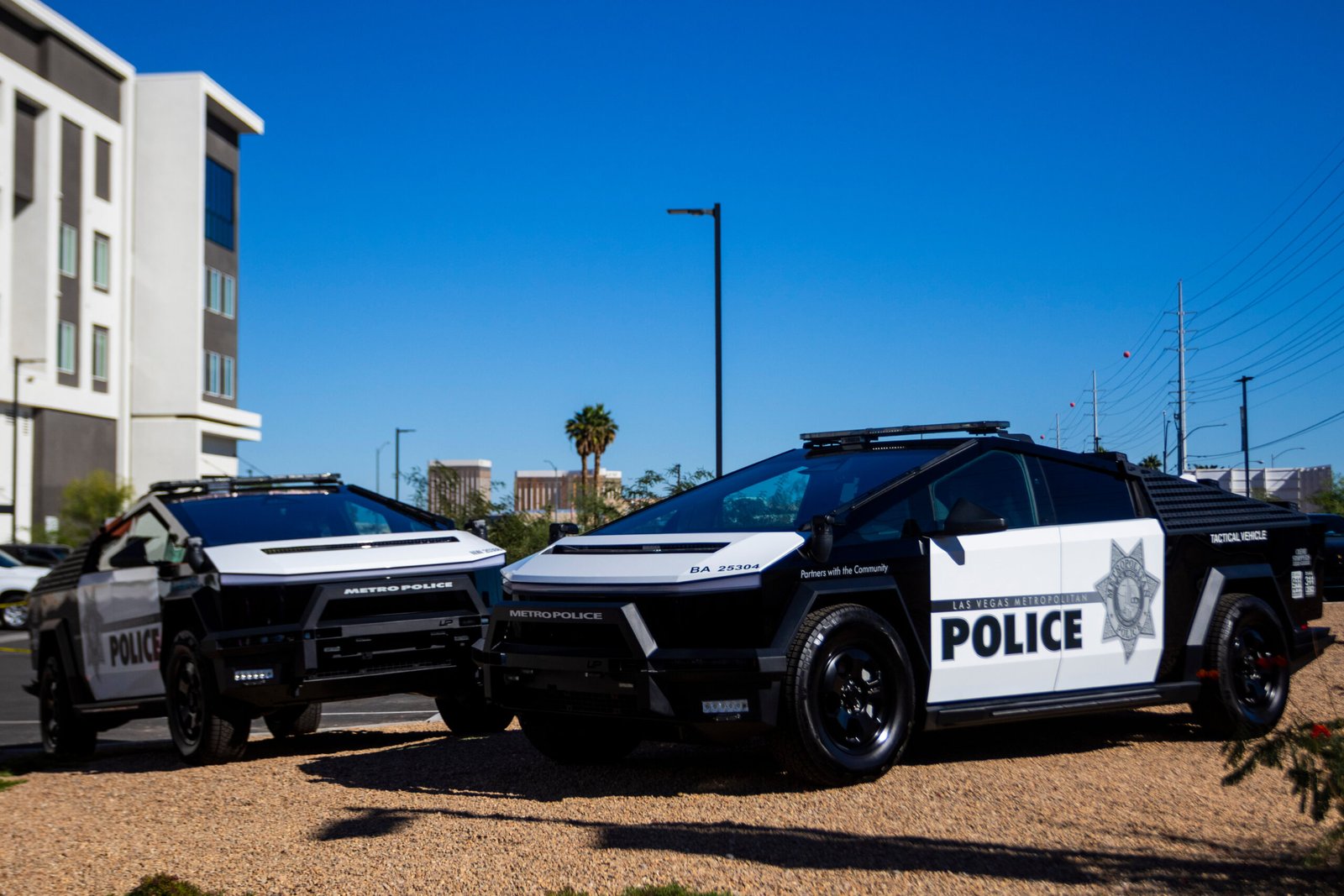 Jewish Billionaire Donates Tesla Cybertrucks to Las Vegas Police Fleet