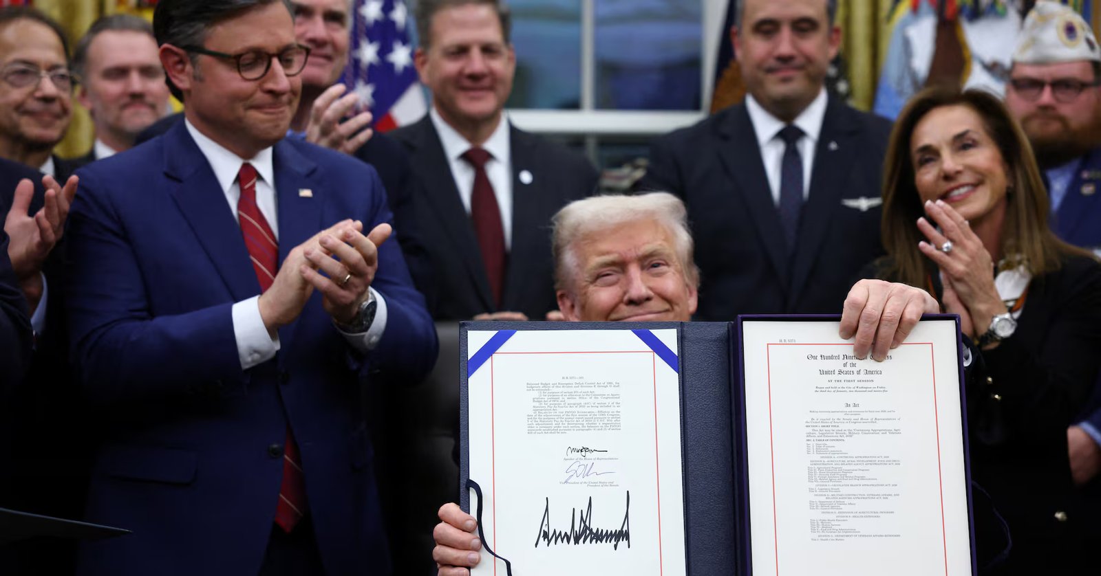 Trump signs deal to end longest US government shutdown in history