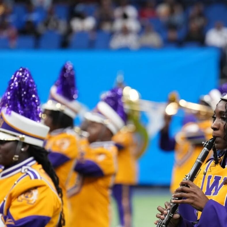 The show is just getting started at the 2025 @florida.blue Battle of the Bands, presented by @publix !