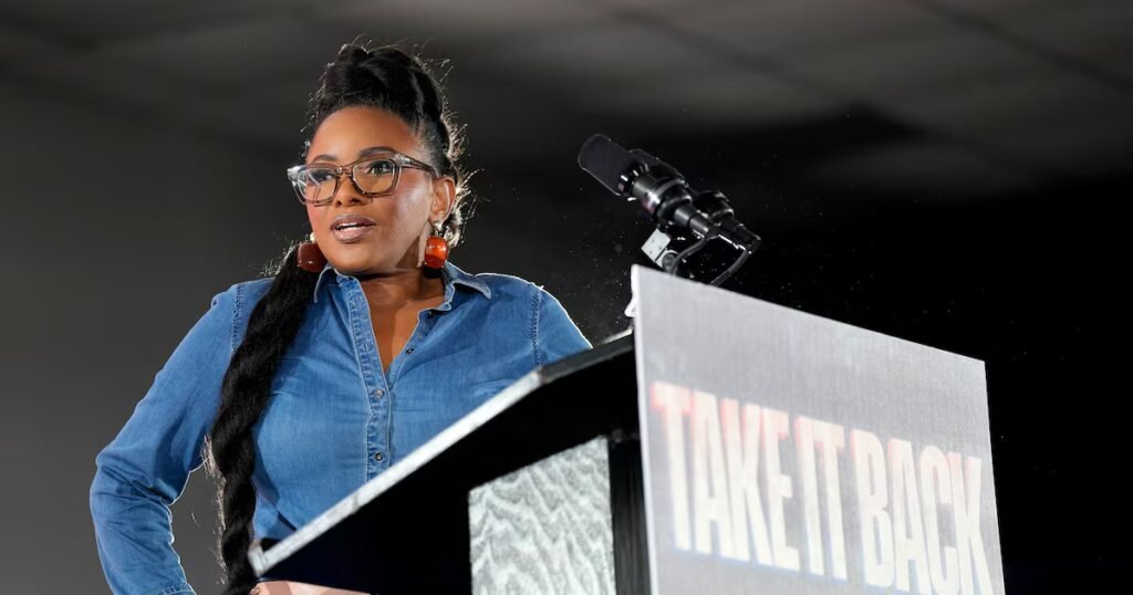 Jasmine Crockett says someone made ‘white supremacist threats’ at her D.C. office