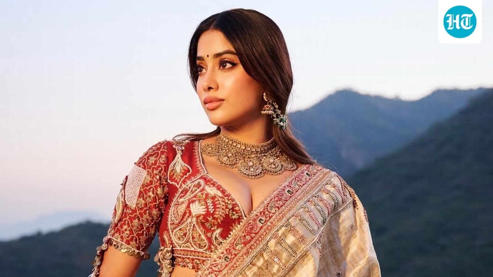 Janhvi Kapoor turns heads at friend’s wedding in Manish Malhotra couture; See pics