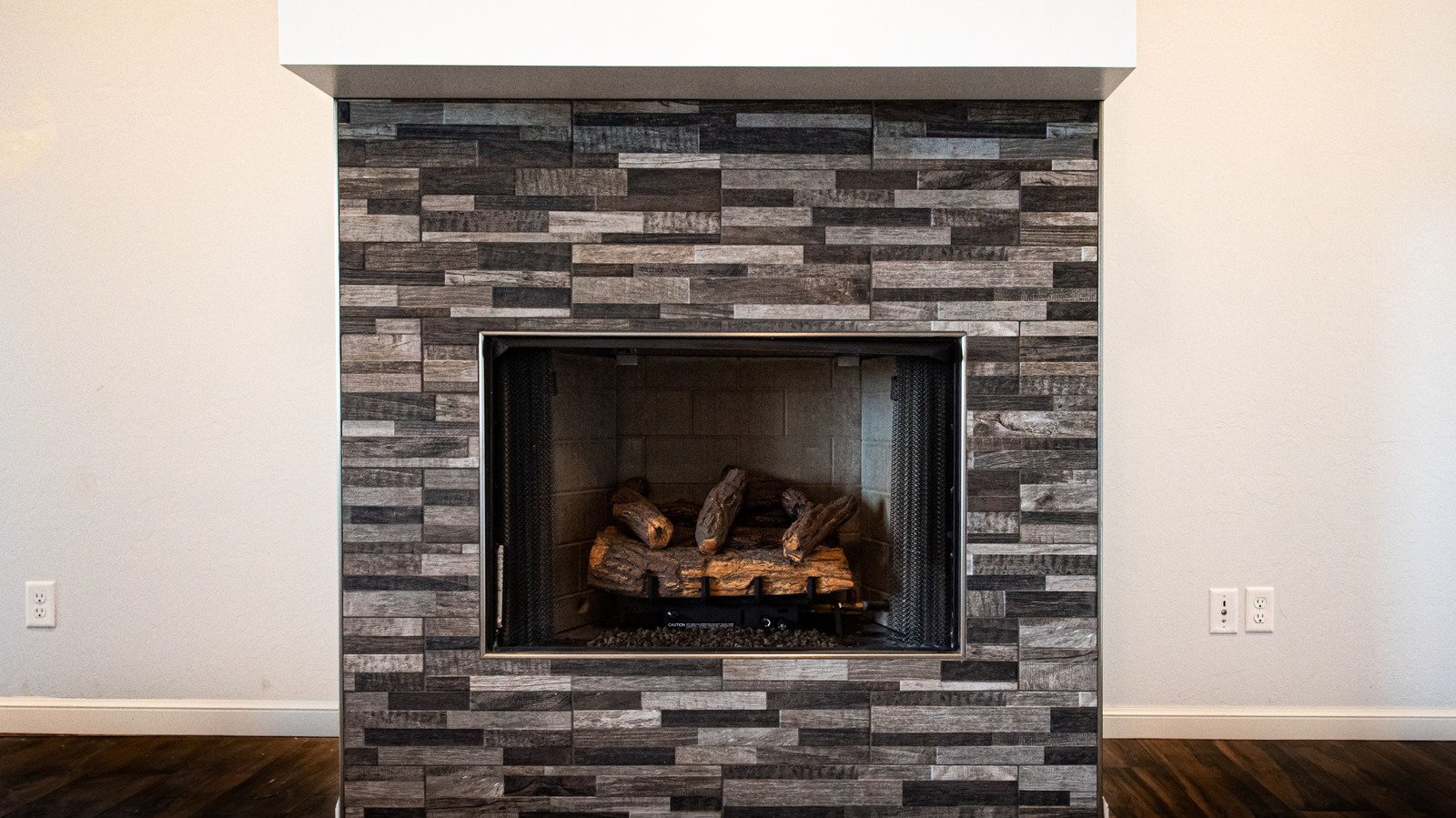 Homeowner De-Modernizes Millennial Gray Fireplace
