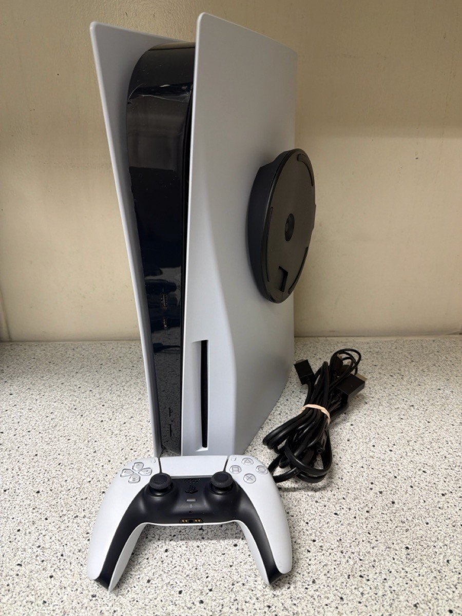 Sony PlayStation 5 Disc Edition PS5 825GB White Console Gaming Syste (E14002285)