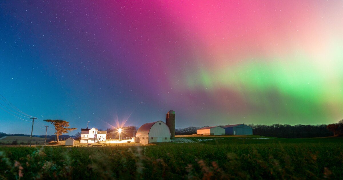 The U.S. saw vivid northern lights as far south as Florida — and more could be coming