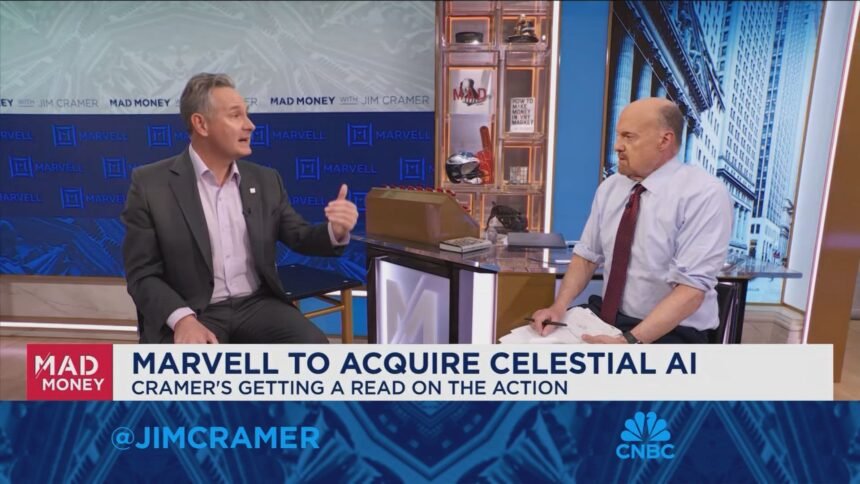 Watch Jim Cramer’s full interview with Marvell Technology CEO Matt Murphy