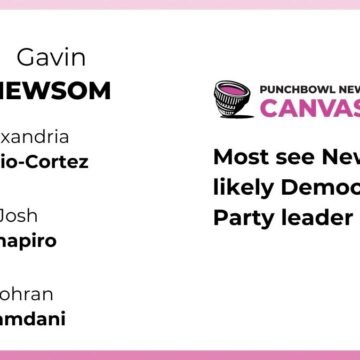 Newsom seen as the most likely leader of the Democratic Party