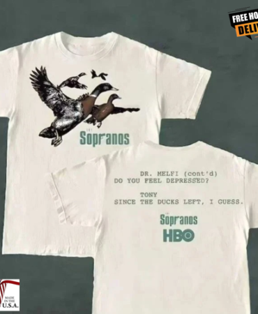 Ducks The Sopranos Shirt Fans Gift Size S-5XL