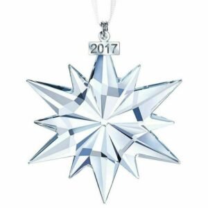 Swarovski Christmas Ornament Large Annual Edition 2017 Clear Crystal#5257589 New