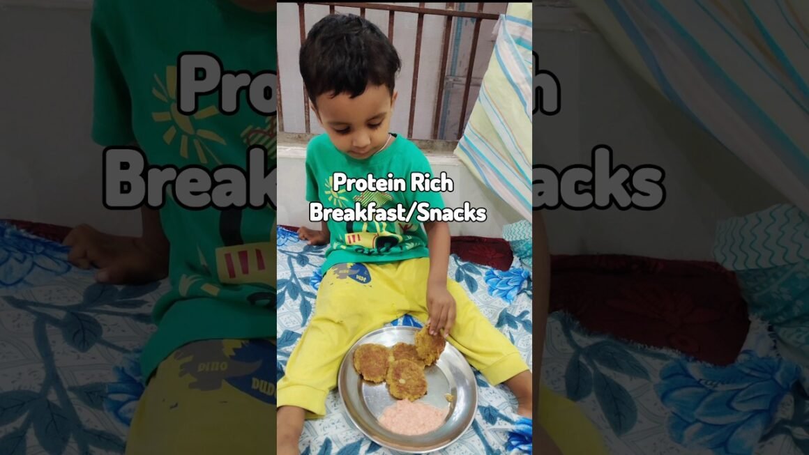 High protein rich breakfast/snacks recipes for 1-3 years old #toddlerfood #shorts #breakfastrecipes