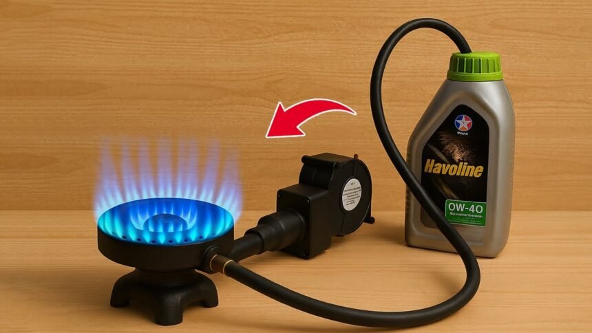 Millions Don’t Know That Waste Oil Is a Gold Mine! DIY 3-in-1 Heating Stove