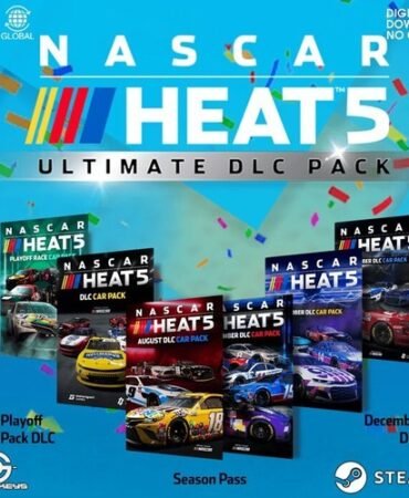 NASCAR Heat 5 - Ultimate DLC Bundle Steam  Key PC Region Free (No DISC) (ww)