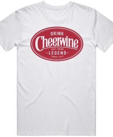Cheerwine Soda Popular Cherry Flavored North Carolina Soft Drink Unisex Cotton T