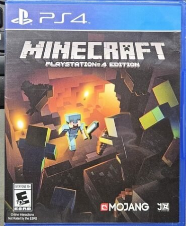 Minecraft (PlayStation 4, EDITION 2014) PS4 GOOD!!!
