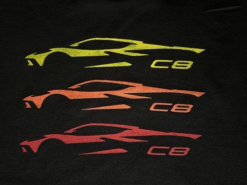 Corvette Flag Shirt for Men ZR1 Z06 Stingray Muscle Car Gift Enthusiast Graphic