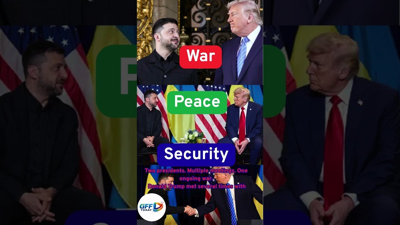 Trump and Zelenskyy Hold Multiple Meetings in 2025 #uspolitics #WorldNews #USUkraine