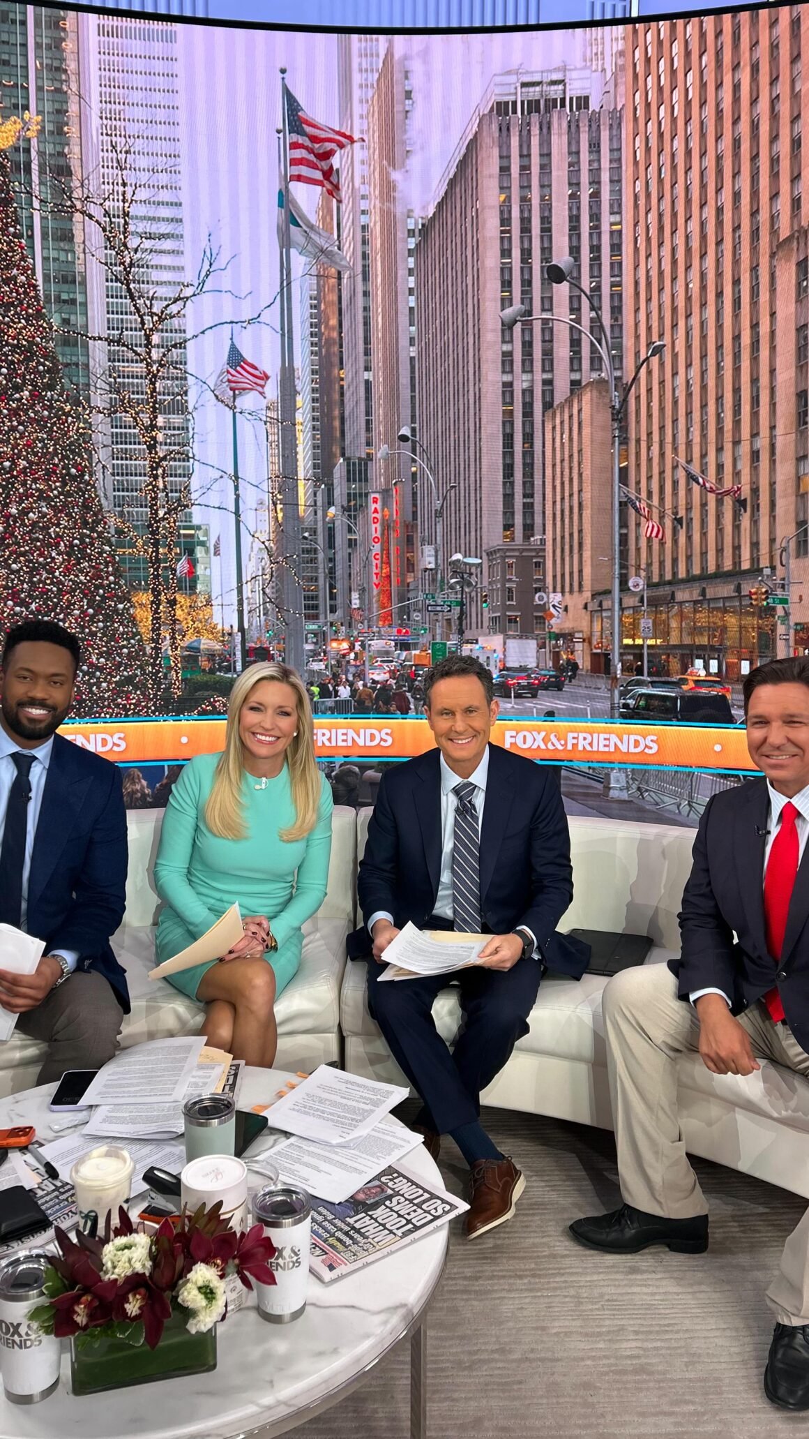 Florida Governor Ron DeSantis sits down with Fox & Friends to share his push to eliminate …