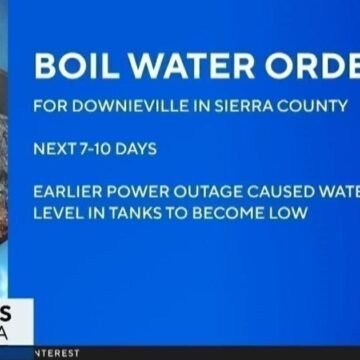 Boil water order in Downieville | California News | 2news.com