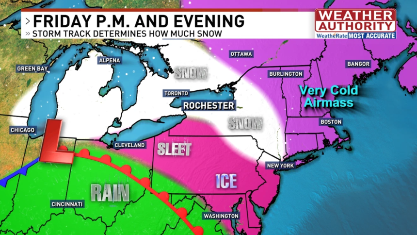 Post-Christmas snow will impact travel
