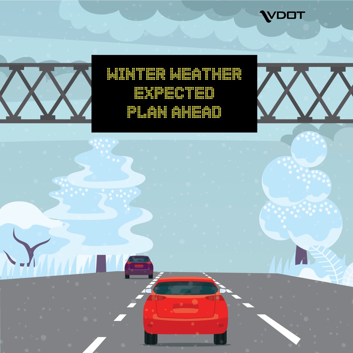 Fredericksburg District | Fredericksburg District: Plan Ahead for Light Snow Monday