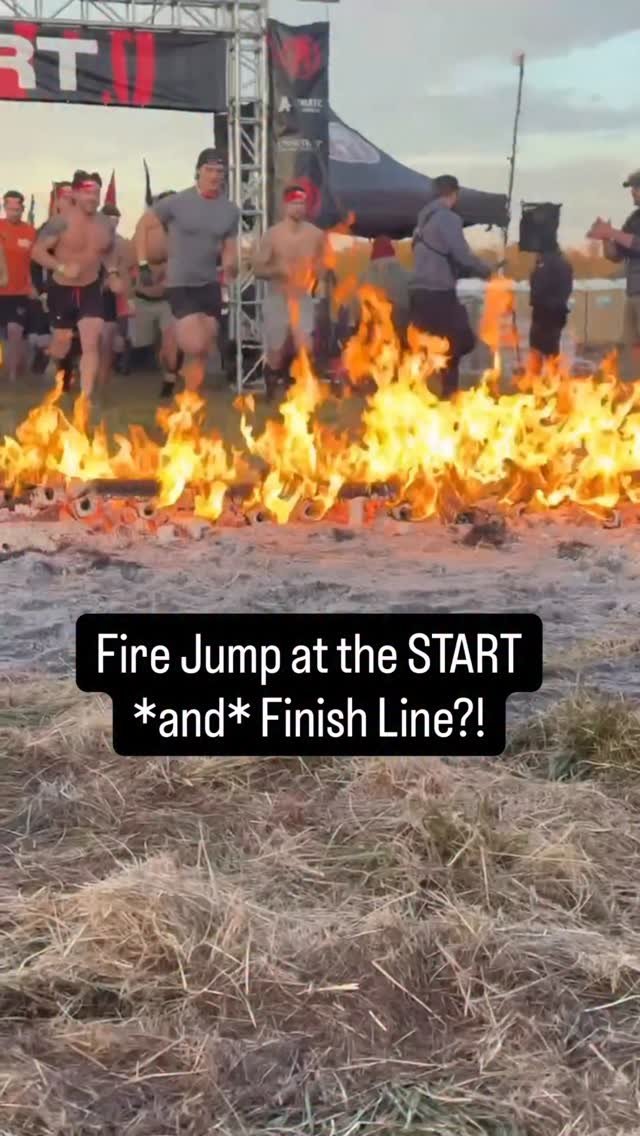 Central Florida Trifecta Weekend breaking out the ultra rare double Fire Jump | Spartan