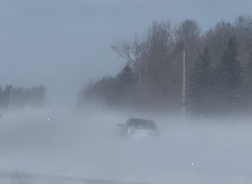 Environment Canada predicts another day of snow squalls and white outs – CTV News