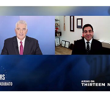 George Helmy, RWJBH Executive Vice President, Featured in Steve Adubato Interview