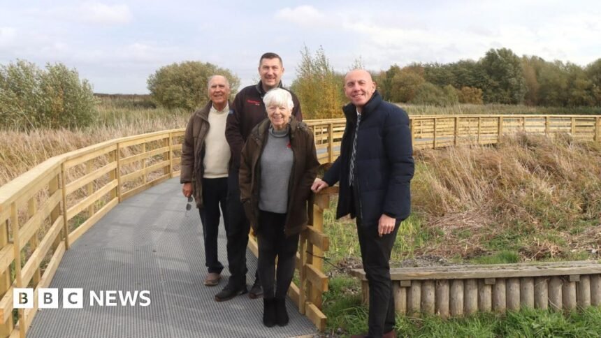 New boardwalk aims to improves access at Barton country park