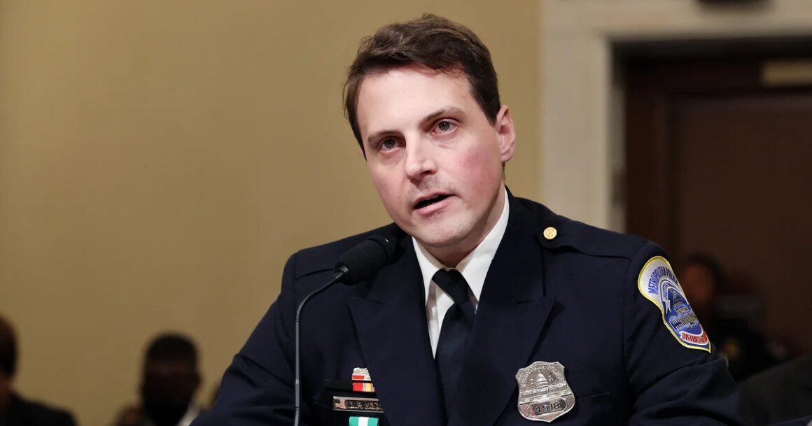 gettyimages-1234240557.jpg Jan. 6 police hero becomes go-to witness for Democrats in Congress to counter Trump