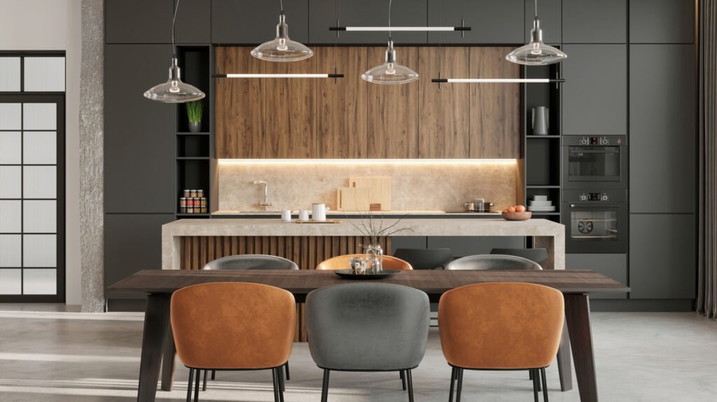 How To Nail The Mixed Material Kitchen Trend Without Making Your Space Feel Cramped