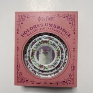 Harry Potter: Dolores Umbridge Collectible Cat Plate Set by Donald Lemke (2024,