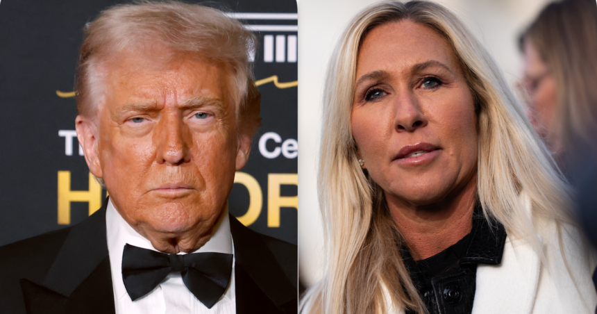 Trump responds to “traitor” Marjorie Taylor Greene after “60 Minutes” interview