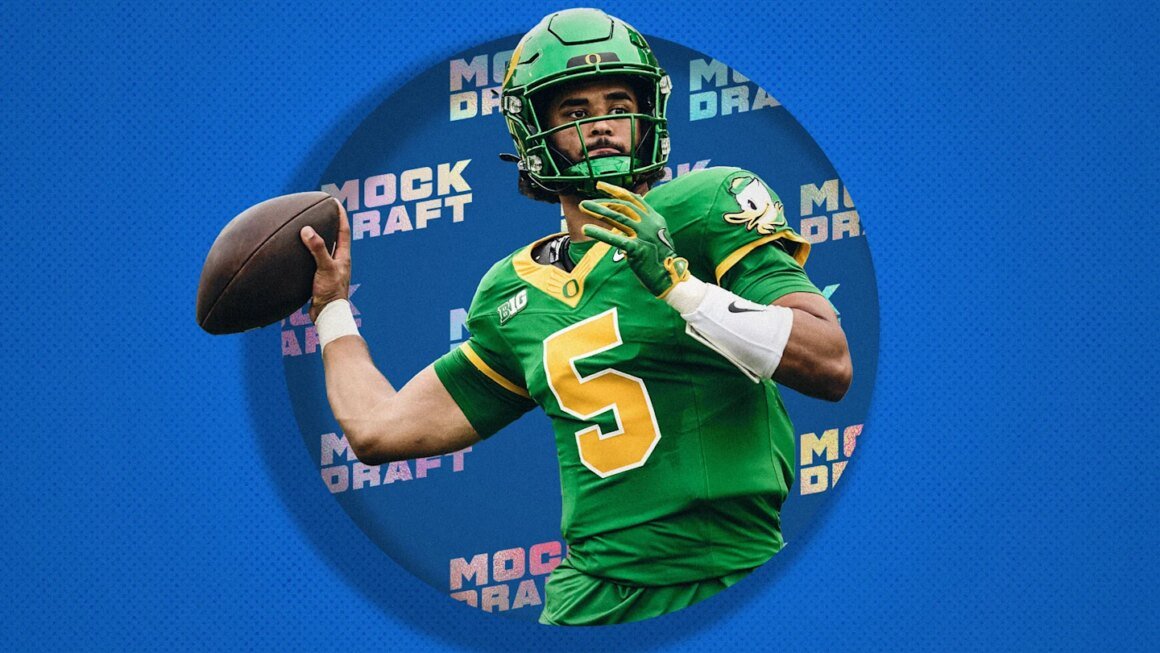 Full first-round projection after regular season with a blockbuster QB trade