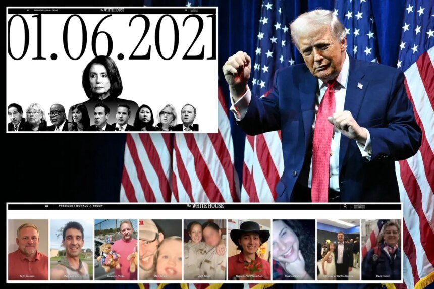 118384521.jpg White House unveils website bashing Mike Pence, dubbing J6 demonstrators ‘patriots’ on five-year anniversary of Capitol riot