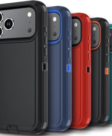 For iPhone 17 Pro Max Case 17 Air Phone Cover Bumper Shockproof  +Tempered Glass