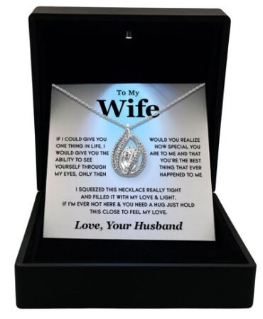 TRYNDI Wife Necklace from Husband – Gifts for Wife Christmas, Anniversary