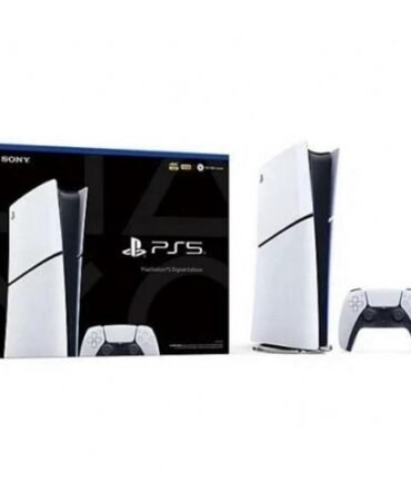 Sony PS5 Slim Digital Edition 1TB White Video Game Console With Extra Controller