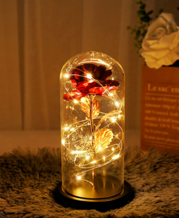 Christmas Rose Gift for Women Mom Girlfriend Wife Valentines Birthday Presents