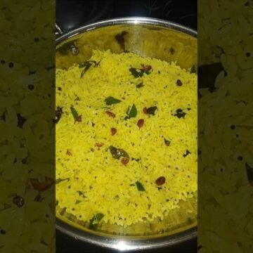 Lemon Rice🍋#lemonrice#lunch#lunchbox#food#foodshorts#shorts#shortsfeed#cooking#viral#yt@Renusstyle