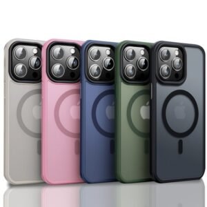 For iPhone 17 16 15 14 13 12 Pro Max Air Frost Case Mag Safe Shockproof Cover