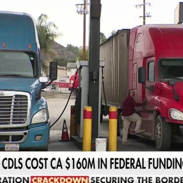 Trump admin revokes $160 million from California over illegal CDLs | Fox News Video