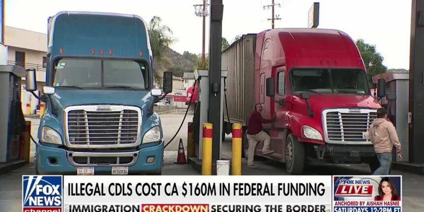 Trump admin revokes $160 million from California over illegal CDLs | Fox News Video