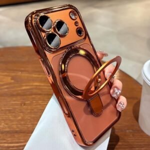 Shockproof Mag Safe Case For iPhone 17 Pro Max Air Kickstand Camera Lens Cover
