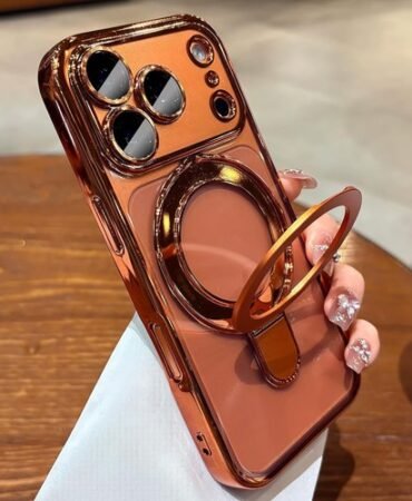 Shockproof Mag Safe Case For iPhone 17 Pro Max Air Kickstand Camera Lens Cover