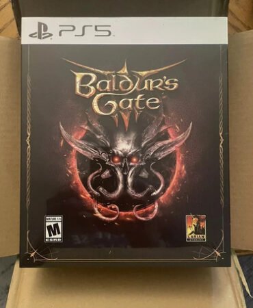 Baldur's Gate 3 Deluxe Edition PlayStation 5 PS5 Collector's PHYSICAL USA SEALED