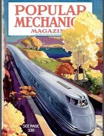 POPULAR MECHANICS 1930S MAGAZINE 120 Choice Issue Collection On USB Flash Drive