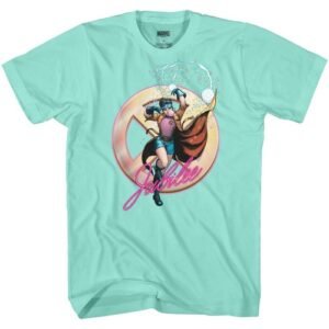 Marvel X-Men Crew Neck Unisex Adult Tees for Men & Women Jubilee Sparks Comics